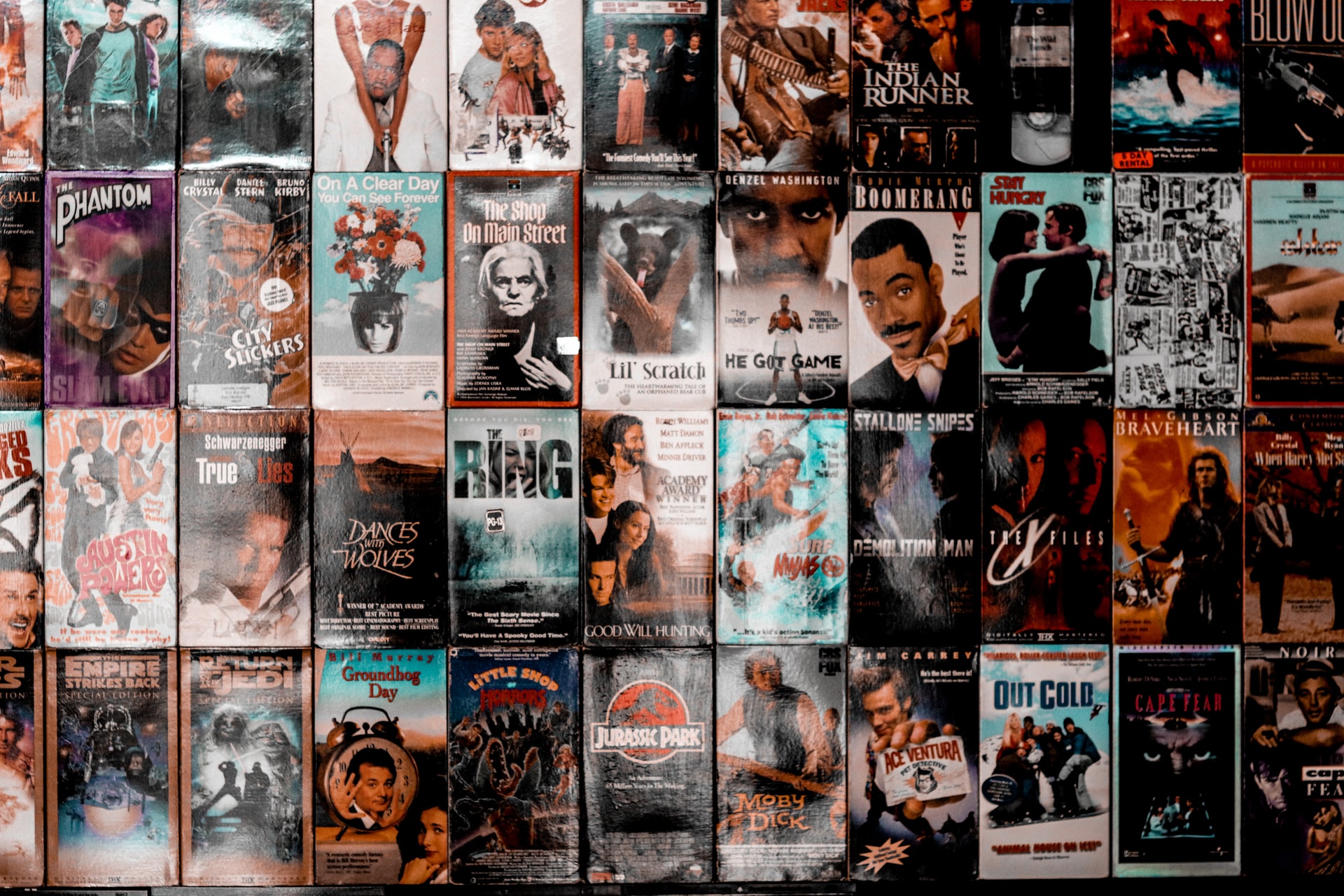 A collection of movie posters